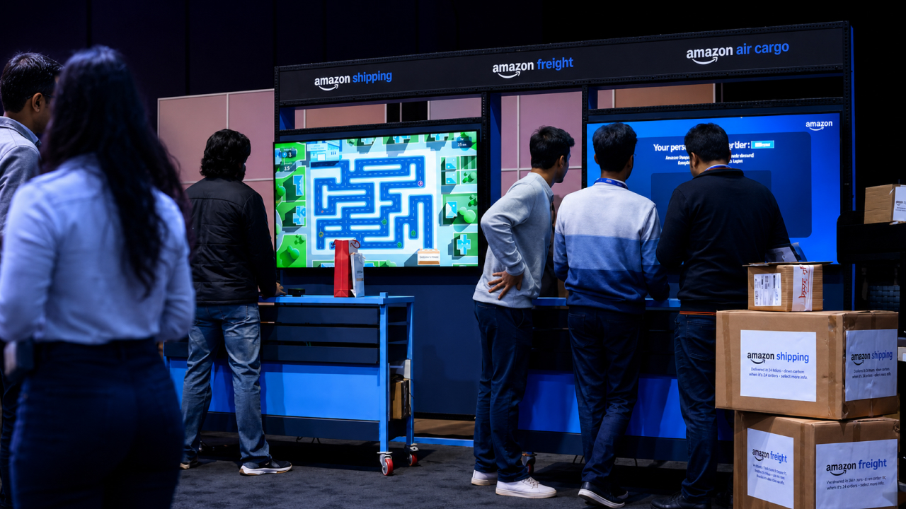 Interactive experience at amazon